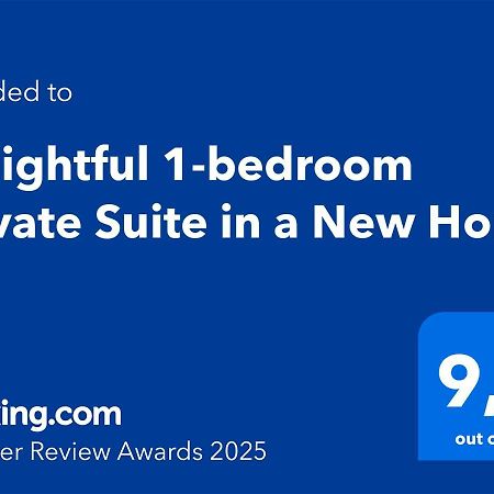 Delightful 1-Bedroom Private Suite In A New Home Calgary Ngoại thất bức ảnh